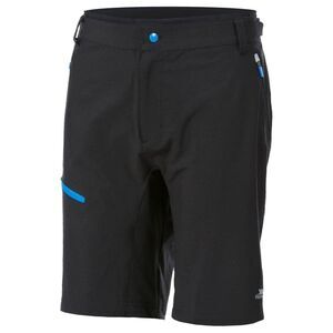 Trespass Mens Malaki Slim Walking Bib Shorts / Black